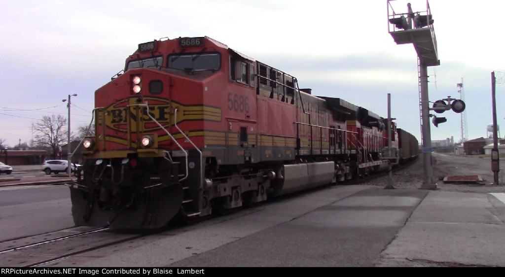 BNSF coal train